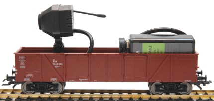 Fleischmann wagon with TrainCam